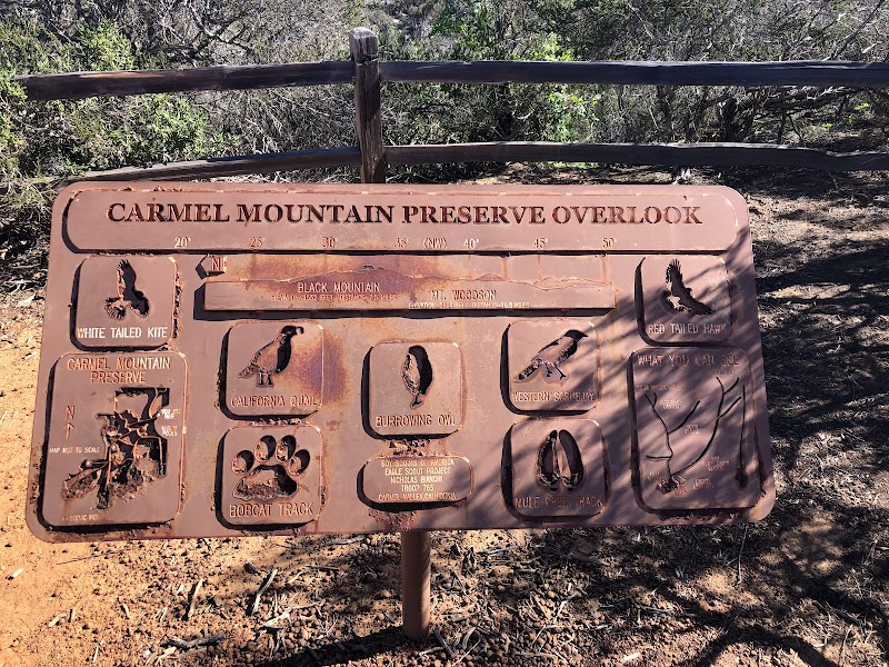 Carmel Mountain Preserve Overlook - East Viewpoint