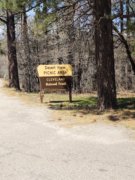 Desert View Picnic Area - Pacific Crest Trail