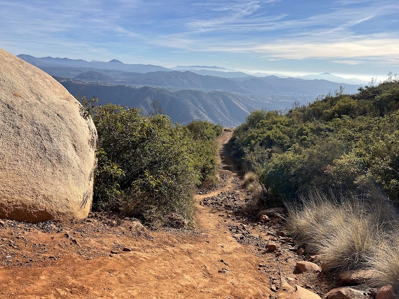 El Cajon Mountain / El Capitan Preserve Trailhead