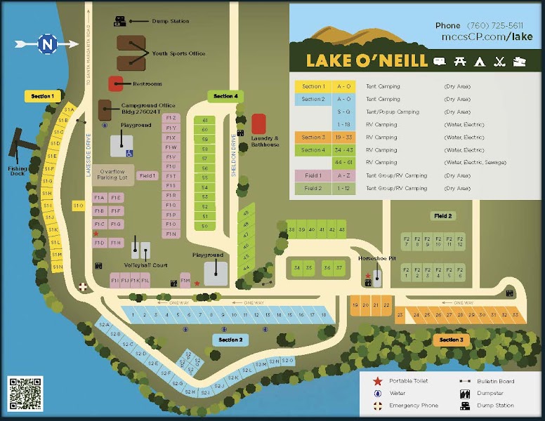 Lake O'Neill Campground