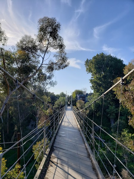 Spruce Street Suspension Bridge