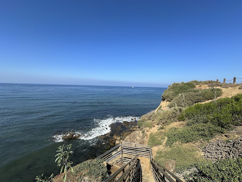 Stairs to lookout on Sunset Cliffs