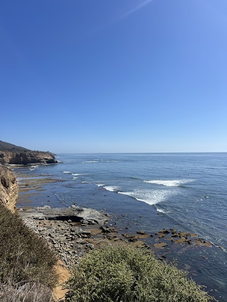 Stairs to lookout on Sunset Cliffs