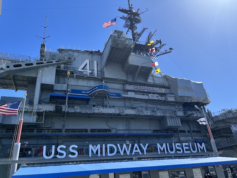 USS Midway Museum's deck and exhibits photo 1